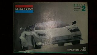 Lamborghini Lp500s Monogram Model Kit 2769 1/24 Unbuilt Monogram Model Kit 1991