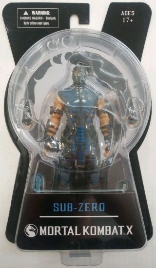 Mortal Kombat X Sub Zero Action Figure Mezco