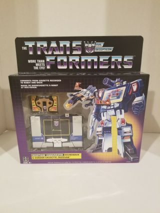 Hasbro Transformers G1 Soundwave & Condor Cassette: Buzzsaw Walmart Reissue
