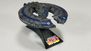 Star Wars Titanium Series Die - Cast - Trade Federation Battleship - Hasbro 2007