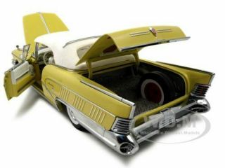 Missing Mirror 1958 Buick Limited Soft Top Yellow 1:18 Platinum By Sunstar 4814