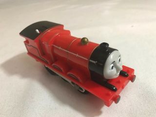 Thomas & Friends Trackmaster Motorized Talking James Engine With Tender,  2009