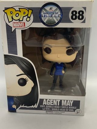 Funko Pop Agent May Agents Of Shield Marvel 88 Vinyl Bobble Head Collectible