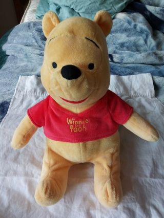 Disney Winnie The Pooh Plush Toy Stuffed Animal 15 " Medium