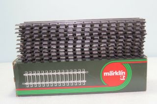 Marklin 1 Gauge Straight Track 5900 Box Of 10 Sections  8 - 282