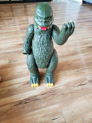 1977 Vintage Godzilla Mattel Toho Co Ltd Japan Toy Figure 19 "