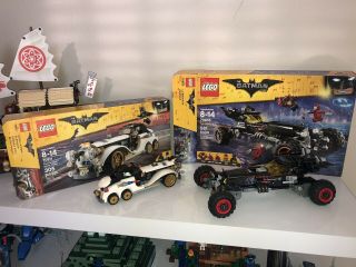 Lego Batman Movie The Batmobile 2016 (70905) & Penguin Arctic Roller (70911)