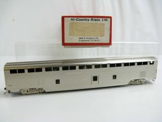 High - Country Brass Ho At&sf High - Level Passenger Coach Car 700