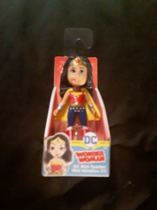 Wonder Woman Dc Hero Mini Toddler Doll 3 " Heroine Girl Toy Hero Stars