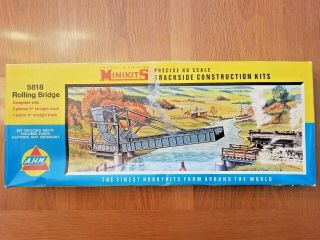 Ho Scale Ahm 5818 Rolling Lift Bridge.  Unavailable For 40 Years