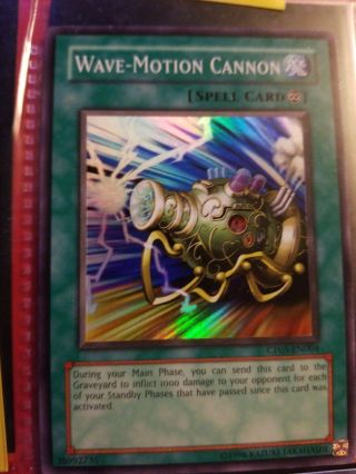 Wave - Motion Cannon Rare Yugioh Cp05 - En004 Champion Pack 5 Cp5 - Vlp