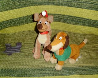 Charlie Itchy Plush Toys All Dogs Go To Heaven Christmas Carol Stuffed Dennys 8 "