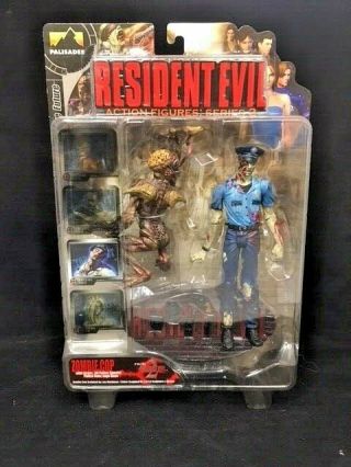 Resident Evil Palisades Series 2 Zombie Cop Licker Figure Capcom 2001