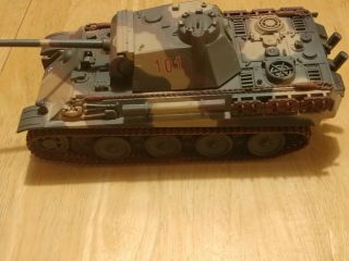 21st Century Toys WWII German Panther Tank 101 Tan Camo 1/32 3