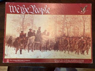 Avalon Hill We The People Game By Mark Herman