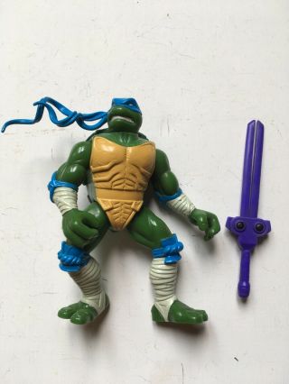 Leonardo Teenage Mutant Ninja Turtles Action Figure Tmnt The Next Mutation 1997