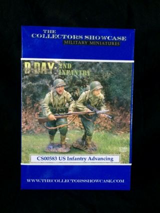 The Collectors Showcase 1/30 Scale Us Infantry Advancing Cs00583
