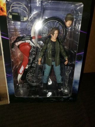 SDCC 2019 John Connor Terminator 2 T2 Judgement Day with motorcycle Sarah 2