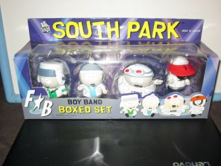 South Park Finger Banger Boy Band Toy Doll Figures By Mezco Nib