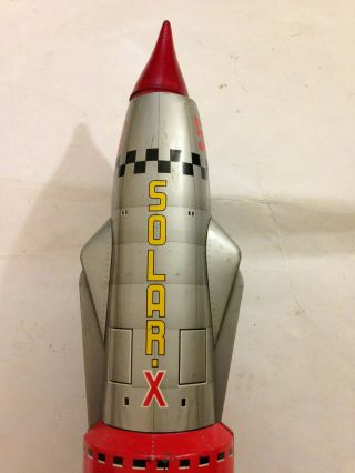 RARE Antique tin toys Space Solar X S - X7 rocket 16 