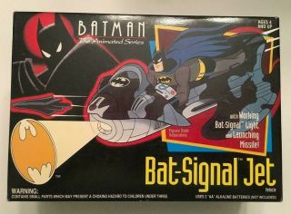 Batman The Animated Series 1993 Kenner - Bat - Siganal Jet Misb