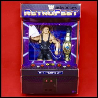 WWE Mattel Mr.  Perfect Curt Hennig Retrofest Exclusive Elite Figure Now 2