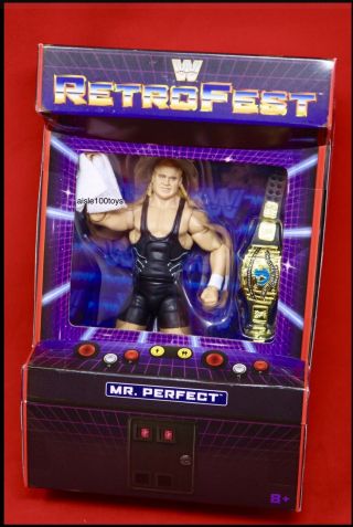 WWE Mattel Mr.  Perfect Curt Hennig Retrofest Exclusive Elite Figure Now 6
