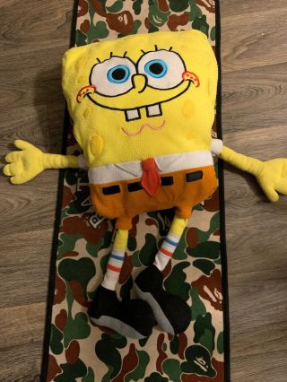 Spongebob Squarepants Large 24 " Pillow Plush Stuffed Toy