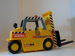 Tonka Mighty Motorized Fork Lift Hands On Control Fork lift 2000 3343 2