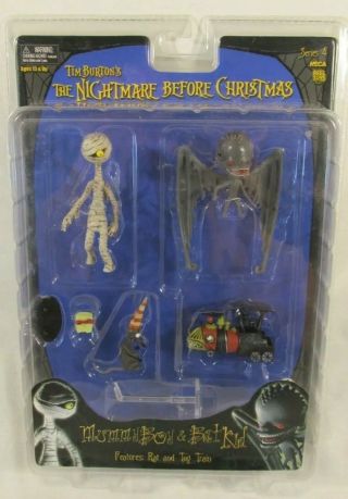 Neca The Nightmare Before Christmas Mummy Boy & Bat Kid Action Figure Series 4