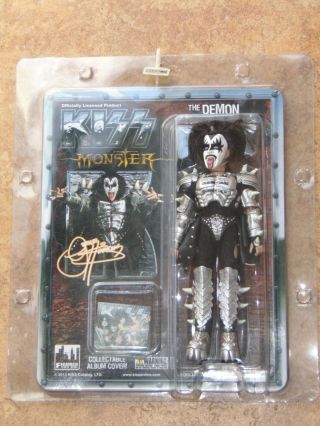 Rare Kiss Monster " The Demon " Gene Simmons Live Nation,  Collectible Album Cover
