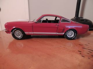 Lane Exact Detail 1966 Shelby G.  T.  350 Le 1:18 Red With White Stripes