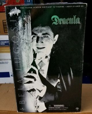 Sideshow Silver Screen Edition 12 " Dracula Figure - Bela Lugosi