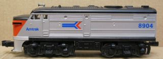 Lionel 8904 Amtrak Alco Fa Non - Powered A - Unit Diesel Engine O - Gauge
