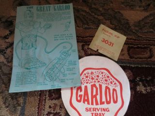 VTG Marx The Great Garloo Remote Control Battery Powered Robot Orig Box 12