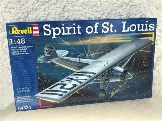 Revell 1/48 Ryan Spirit Of St.  Louis,  Contents.