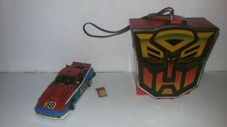Transformers G1 (1985) Autobot Smokescreen And Transformers Radio
