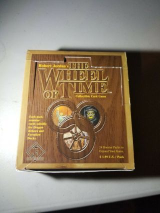 Wheel Of Time Booster Box Rare Robert Jordan Ccg Opened