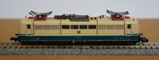 N Scale - Fleischmann Piccolo 7381 - Electric Locomotive