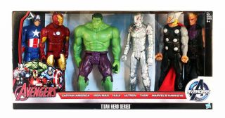 ❤️marvel Avengers 6 Huge Action Figures Iron Man America Thor Hulk,  Endgame❤️