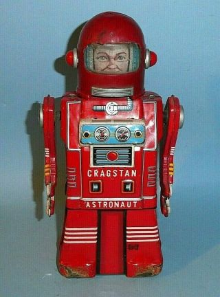 Cragston Astronaut Tin Toy Yonezawa Japan