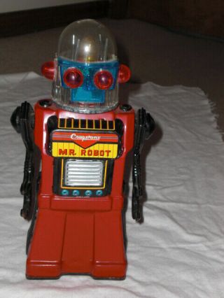 Vtg.  Cragstan Mr.  Robot Tin Japan 1950 