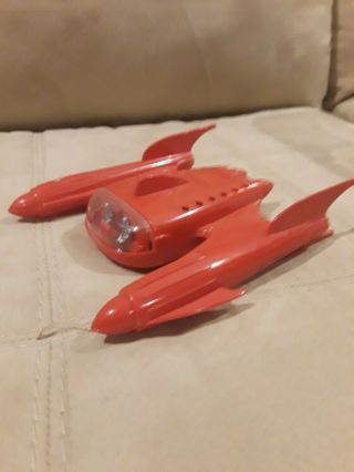 Rare Red 1950s Vintage Space Toy Space Explorer X - 400 By Pyro