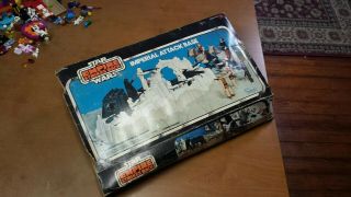 Star Wars Empire Strikes Back Kenner Hoth Imperial Attack Base Box Only (poor)