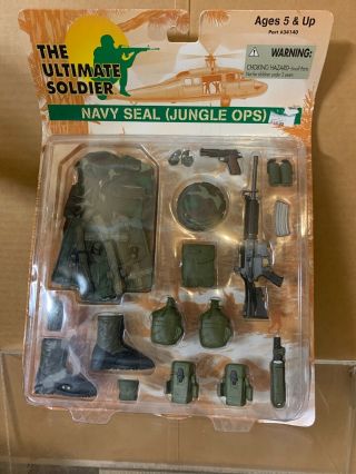 2000 21st Century Toys The Ultimate Soldier Us Navy Jungle Ops Set 93100