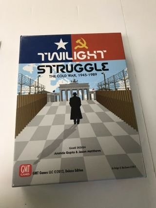 Twilight Struggle The Cold War 1945 - 1989 Deluxe Edition Gmt Games