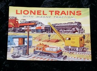 7 Vintage Lionel Toy Train Catalogs 1954 - 1960 5