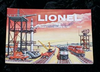 7 Vintage Lionel Toy Train Catalogs 1954 - 1960 7