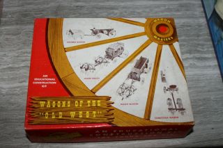 Wagon Masters " Horse Team " Set 950 - 298 From Wagons Of The Old West - 2 Horses
