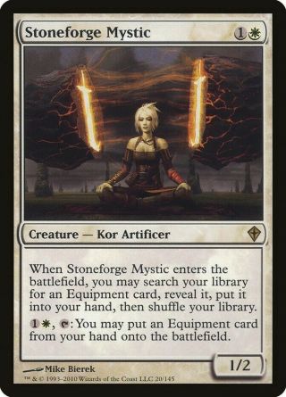 Stoneforge Mystic X1 Wwk Worldwake Magic Mtg Card Near